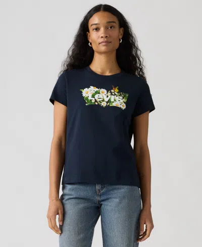 Levi's Perfect Tee In Blue