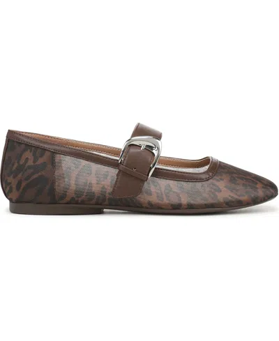 Naturalizer Cosmic Mary Jane Flat In Brown