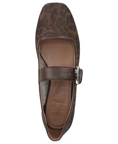 Naturalizer Cosmic Mary Jane Flat In Brown