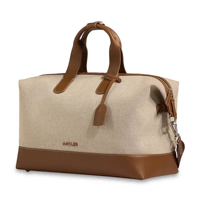 Antler Heritage Expandable Overnight Bag In Brown
