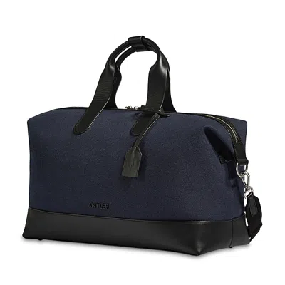 Antler Heritage Expandable Overnight Bag In Blue