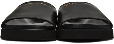 Shop Giuseppe Zanotti Black Rimba Sandals