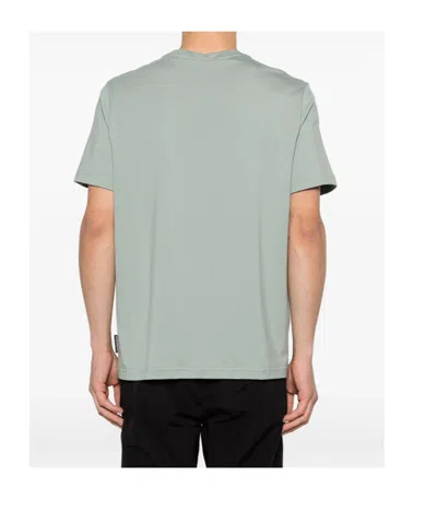 Moose Knuckles Duluth Logo T-shirt In Green