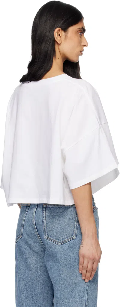 Chloé White Logo T-shirt