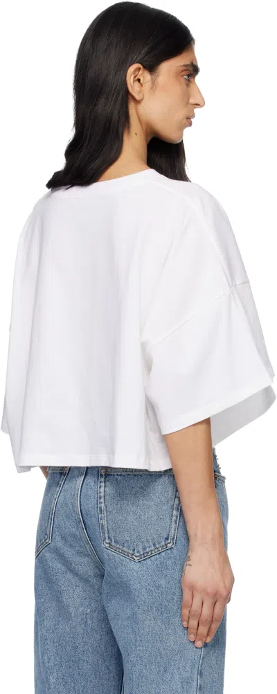 Chloé White Logo T-shirt In White