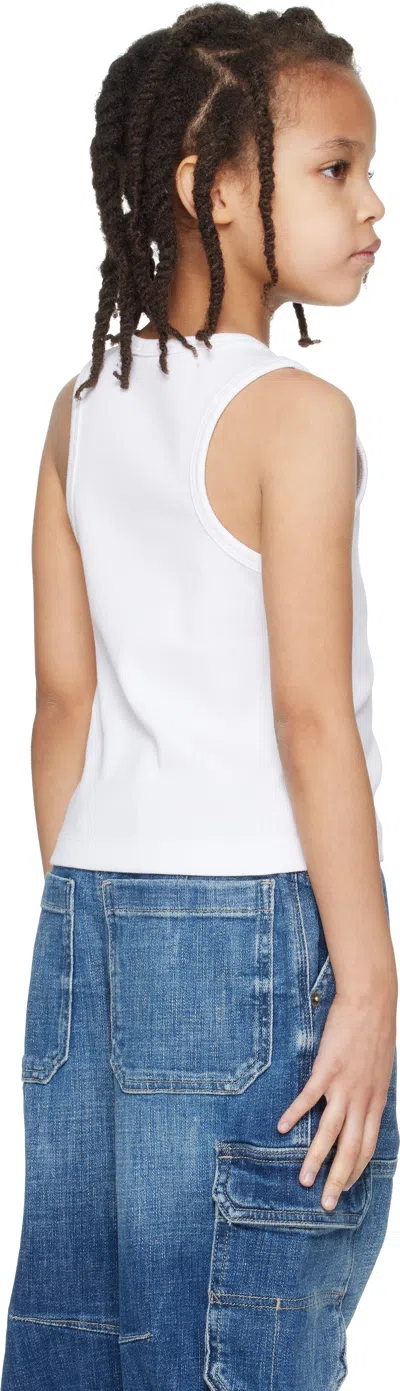 Diesel T-shirt Mit Logo-patch In White