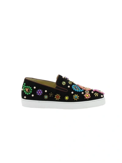 Shop Christian Louboutin Boat Candy Slip-on Sneakers In Multicolor