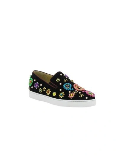 Shop Christian Louboutin Boat Candy Slip-on Sneakers In Multicolor