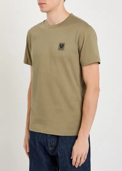 Belstaff Patch T-shirt In Brown