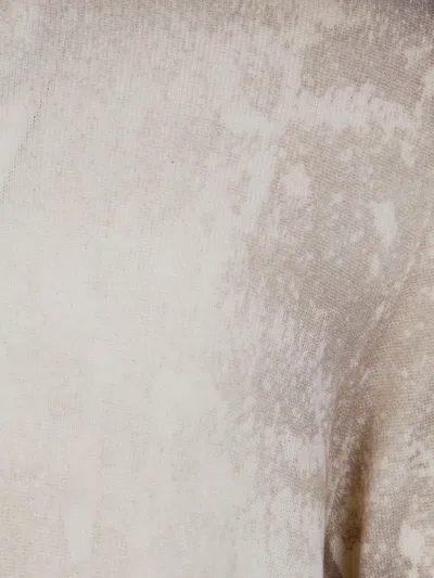 Avant Toi Patterned Sweater In Neutral