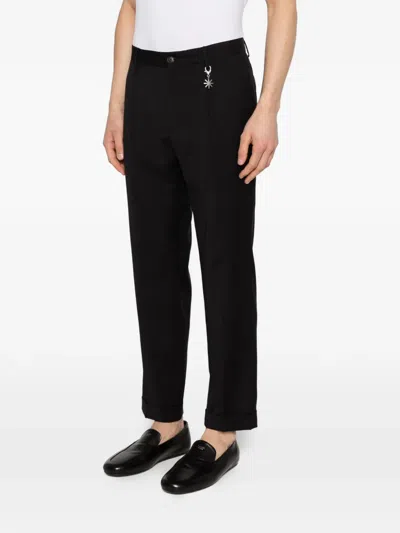 Manuel Ritz Hose Mit Bündchen In Black
