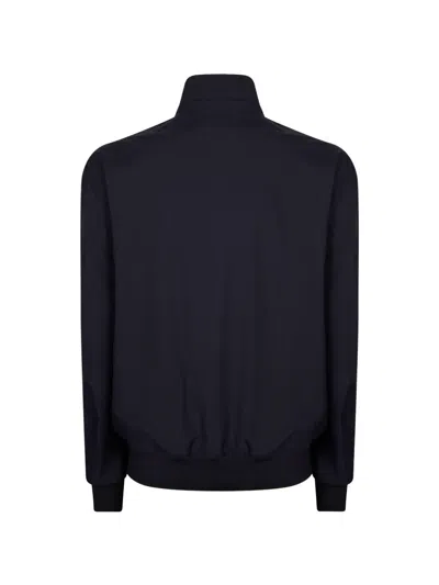Blauer Anson Zip-up Bomber Jacket In Blue