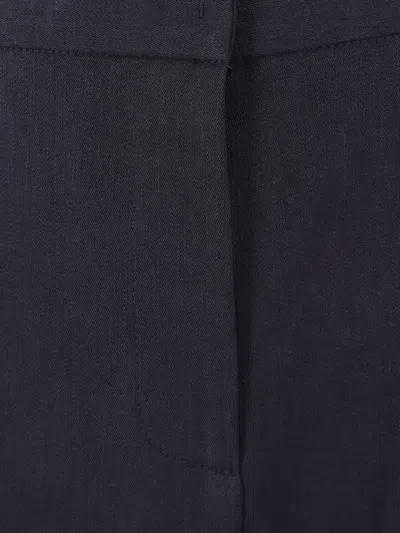 Dušan Pleated Palazzo Pants In Gold