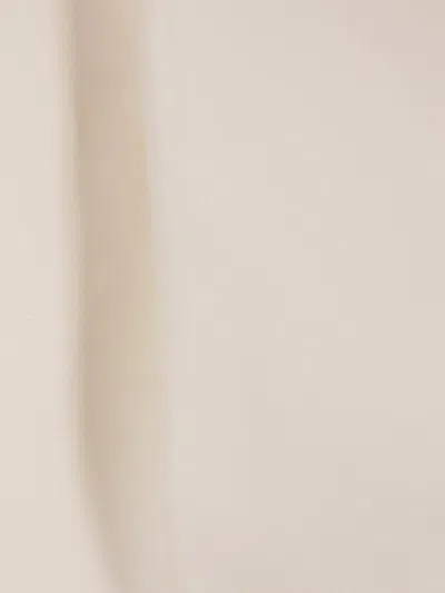 Dušan Oversized Collared Top In White