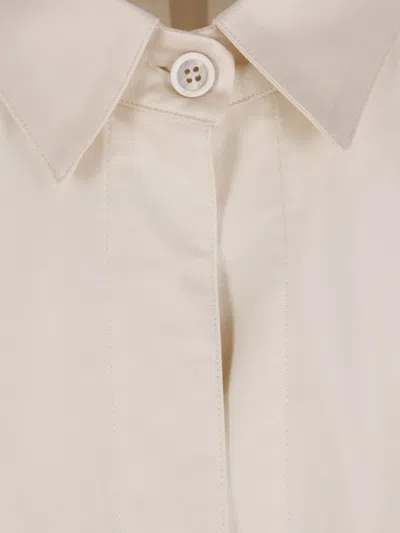 Dušan Buttoned Pocket Coat In Neutral
