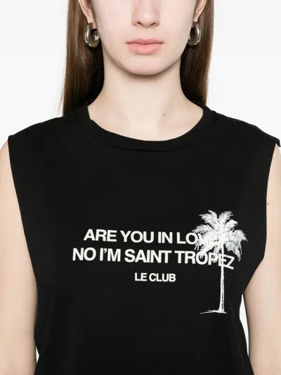 Elite Pullunder Mit Palmenmotiv In Black