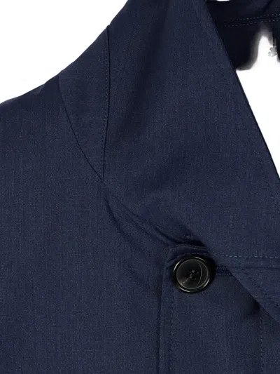 Paul Smith Buttoned Coat In Pattern