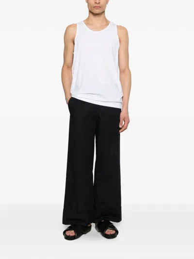 Entire Studios Drawstring Trousers In Black