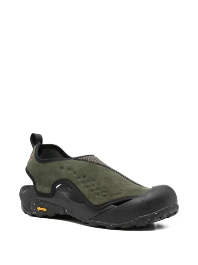 Roa Arpy Mesh Microfiber Functional Sandals In Green