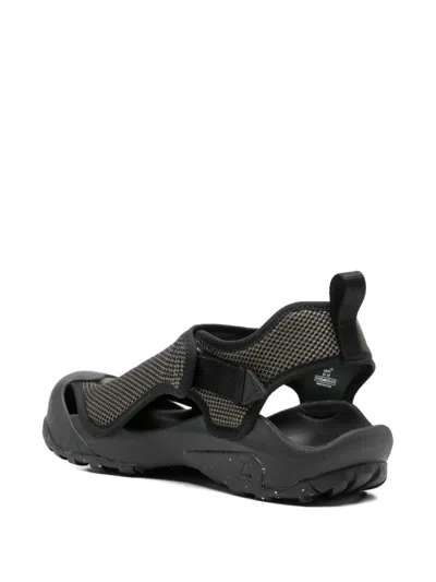 Roa Arpy Mesh Microfiber Functional Sandals In Green