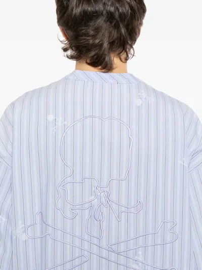 Mastermind Japan Striped T-shirt In White