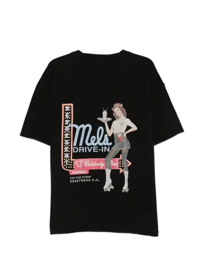 Represent Mel's Dinner T-shirt In Black