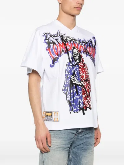 Pdf Graphic-print T-shirt In White