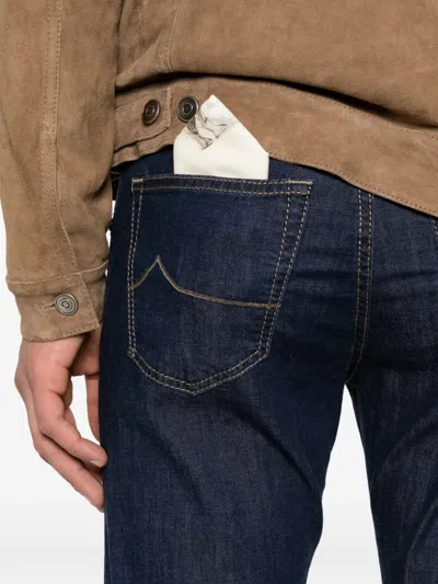 Jacob Cohen Nick Button-up Jeans In Blue