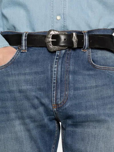 Versace Five-pocket Jeans In Blue