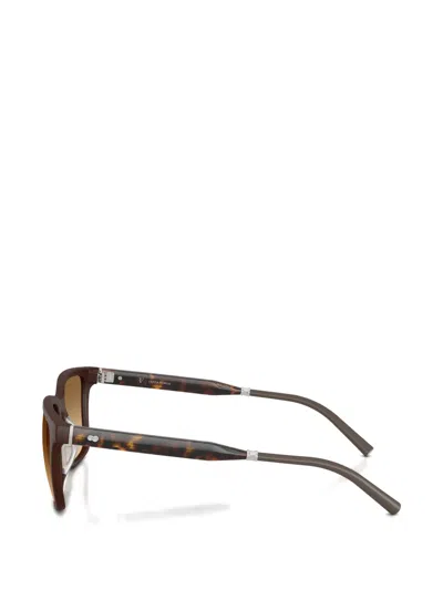 Oliver Peoples X Roger Federer Mr. Federer 52mm Polarized Rectangular Sunglasses In Brown