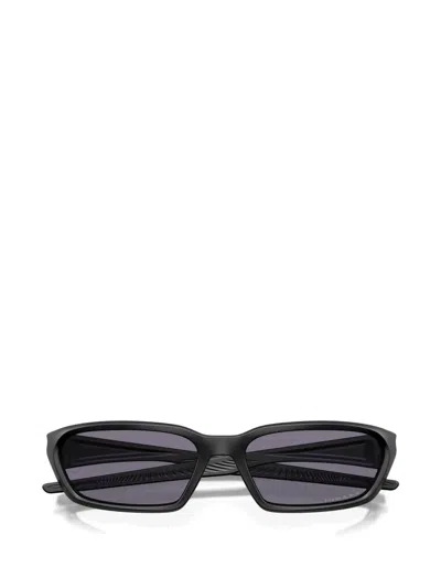 Oakley Terraforma Rectangle-frame Sunglasses In Black