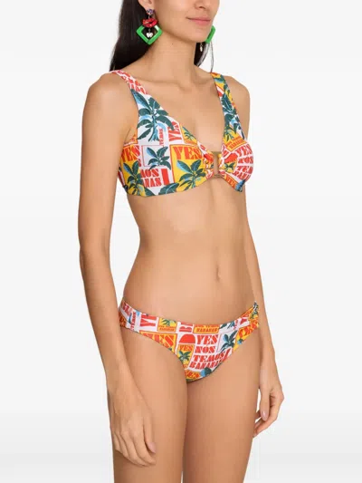 Amir Slama Printed Bikini In Multi