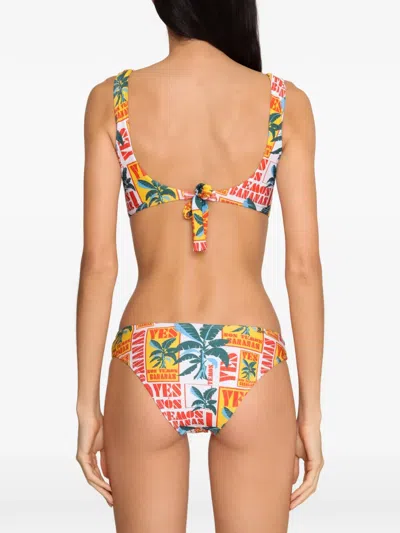 Amir Slama Printed Bikini In Multi