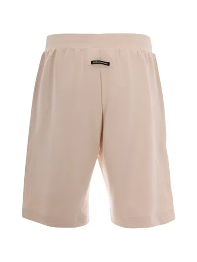 Ea7 Mesh Panel Shorts In Multi