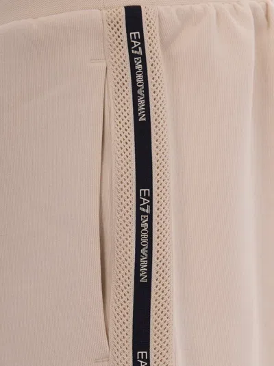 Ea7 Mesh Panel Shorts In Multi