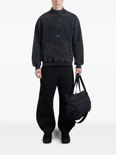 A-cold-wall* Zip-up Sweatshirt In Gray
