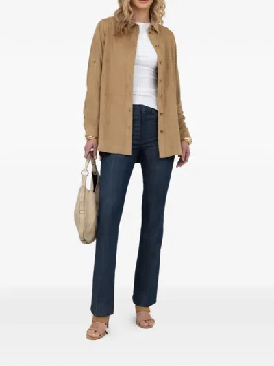 Urbancode Buttoned Shirt In Brown