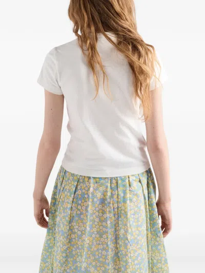 Prada Jersey T-shirt In White