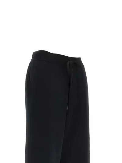 Entire Studios Drawstring Casual Pants In Black
