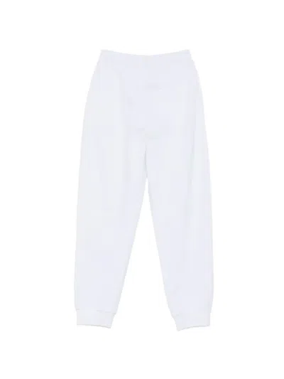 Balmain Logo Track Pants In White