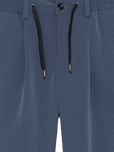 Herno Drawstring Trousers In Blue