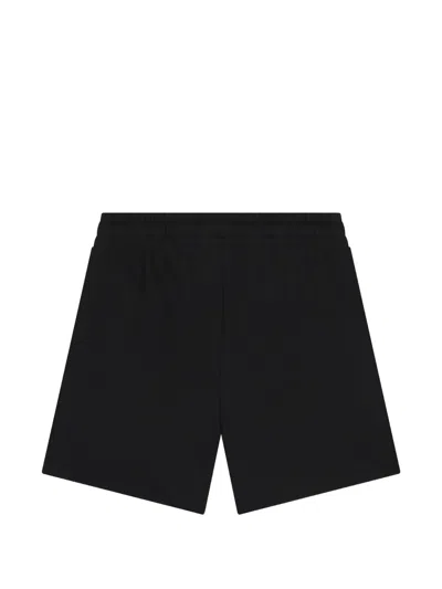 Msgm Drawstring-fastening Shorts In Black