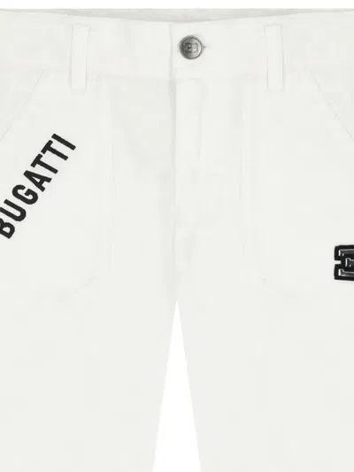 Bugatti Logo-detail Shorts In White