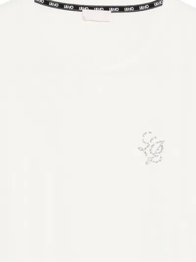 Liu •jo Logo-detail T-shirt In Multi