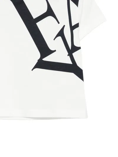 Fay Logo-print T-shirt In White