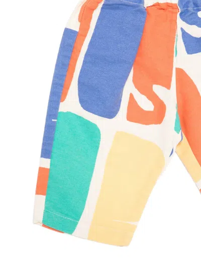 Bobo Choses Patterned Trousers In Neutral