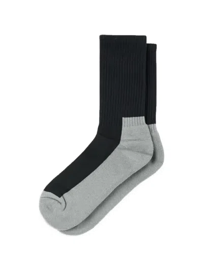 A-cold-wall* Panelled Socks In Black