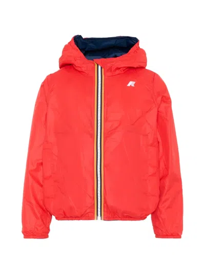 K-way P. Jake Plus.2 Reversible Jacket In Blue