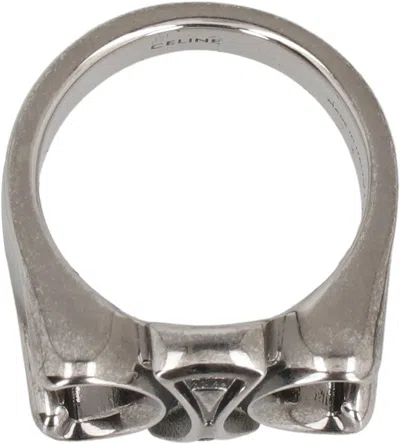 Celine Ring Triumph In Metallic