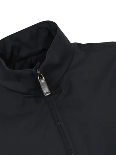 Herno Bomber Jacket In Black